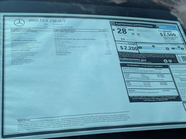 New 2026 Mercedes-Benz GLB 250 image 17