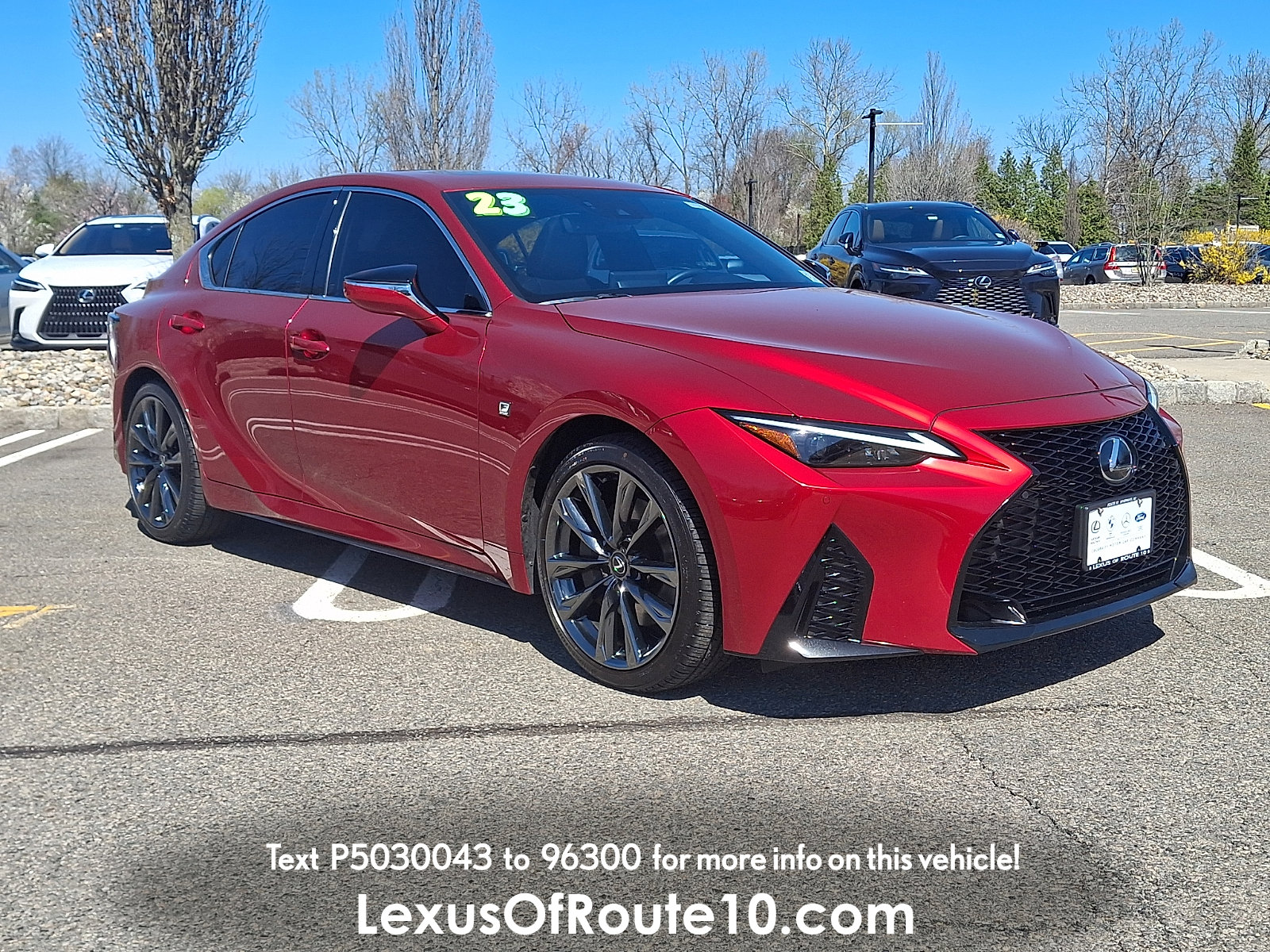 Certified 2023 Lexus IS 350 F Sport w/ Memory Package AWD/4WD image 1