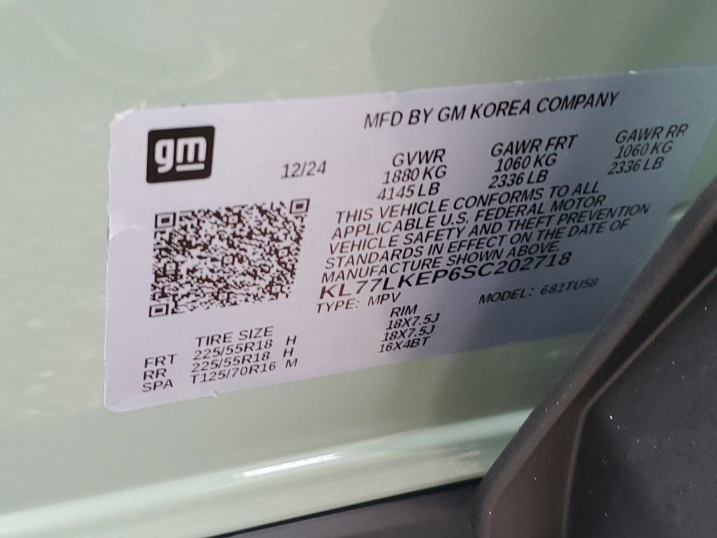 Certified 2025 Chevrolet Trax ACTIV w/ Driver Confidence Package image 38