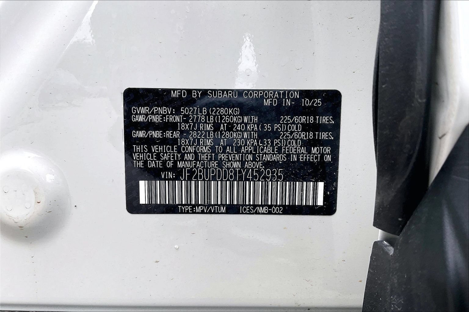 Certified 2026 Subaru Outback Limited AWD/4WD image 33
