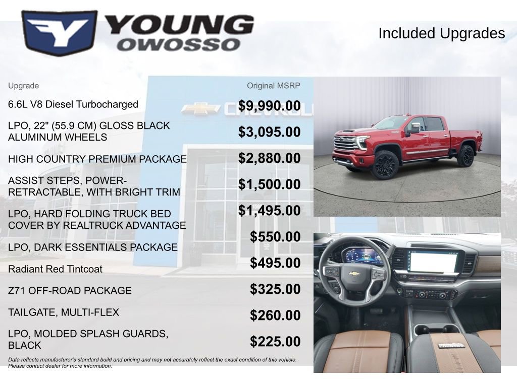 Used 2025 Chevrolet Silverado 2500 High Country w/ High Country Premium Package image 4