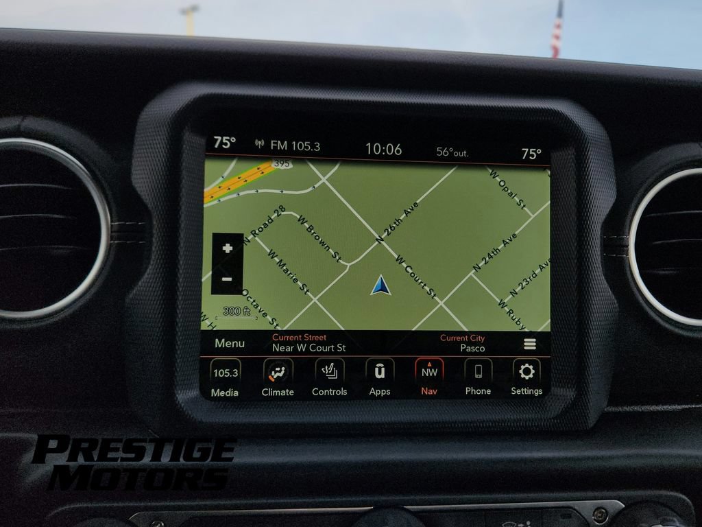 Used 2021 Jeep Gladiator Overland w/ Uconnect 4C Nav & Sound Group AWD/4WD image 10