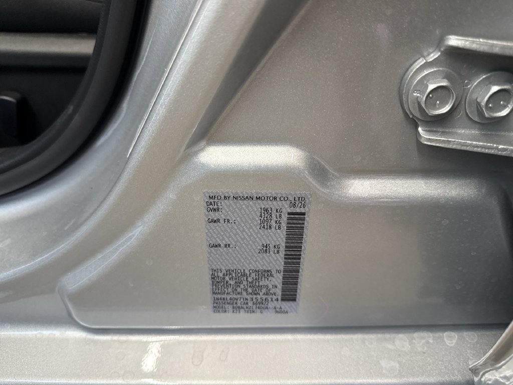 New 2026 Nissan Altima 2.5 SV FWD image 25