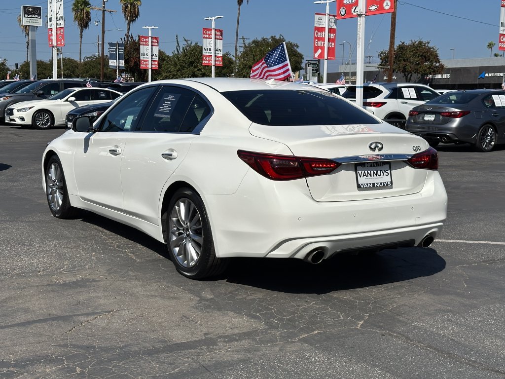 Certified 2023 INFINITI Q50 Luxe RWD image 4