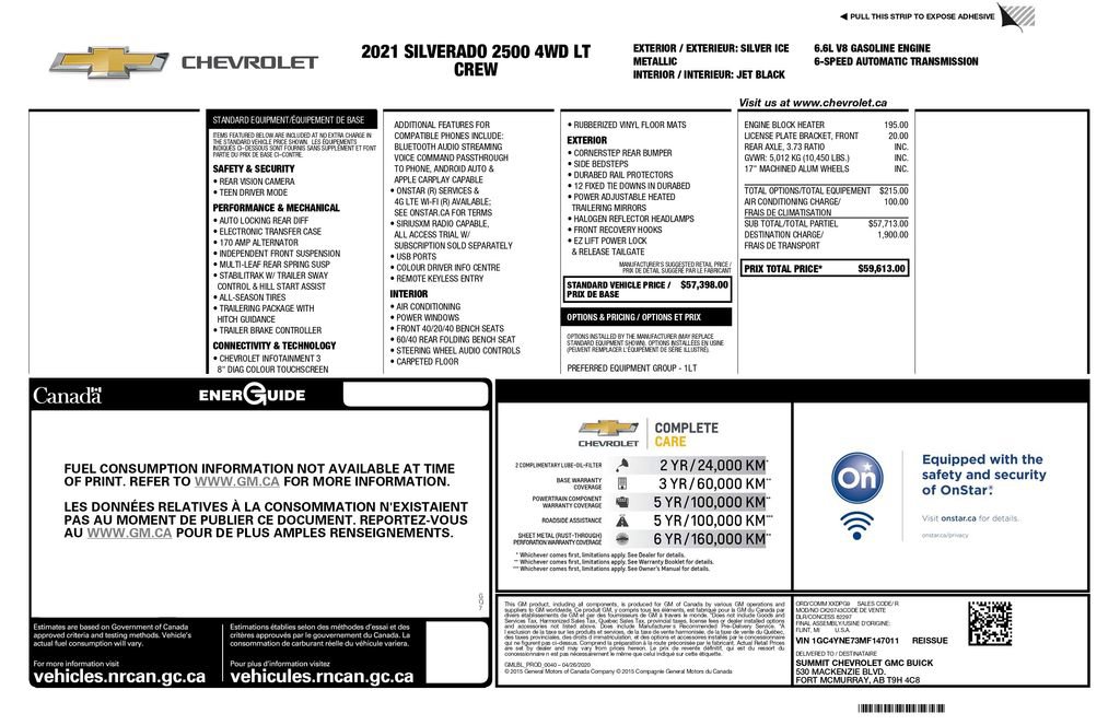 Used 2021 Chevrolet Silverado 2500 LT AWD/4WD image 3