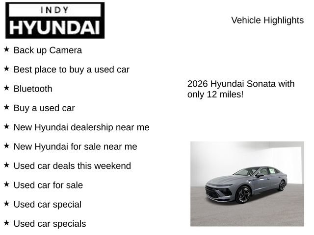 New 2026 Hyundai Sonata SEL image 7