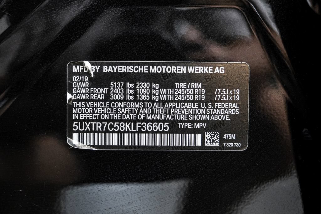 Used 2019 BMW X3 sDrive30i w/ Premium Package RWD image 74