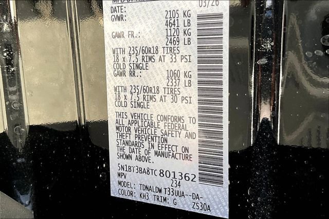 New 2026 Nissan Rogue SV image 16