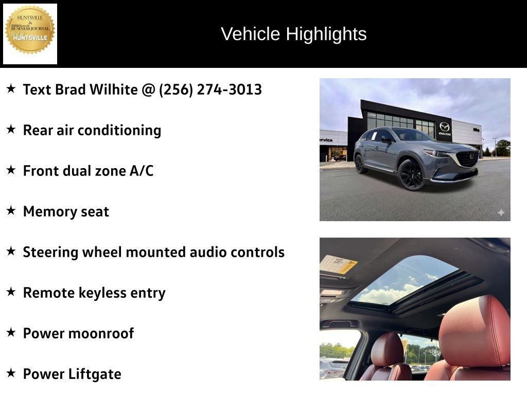 Certified 2022 MAZDA CX-9 Carbon Edition AWD/4WD image 7