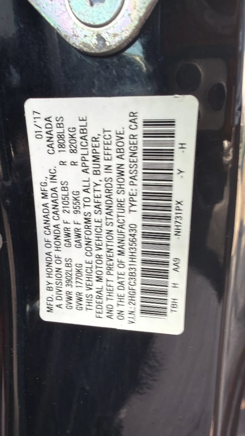 Used 2017 Honda Civic EX-T image 52
