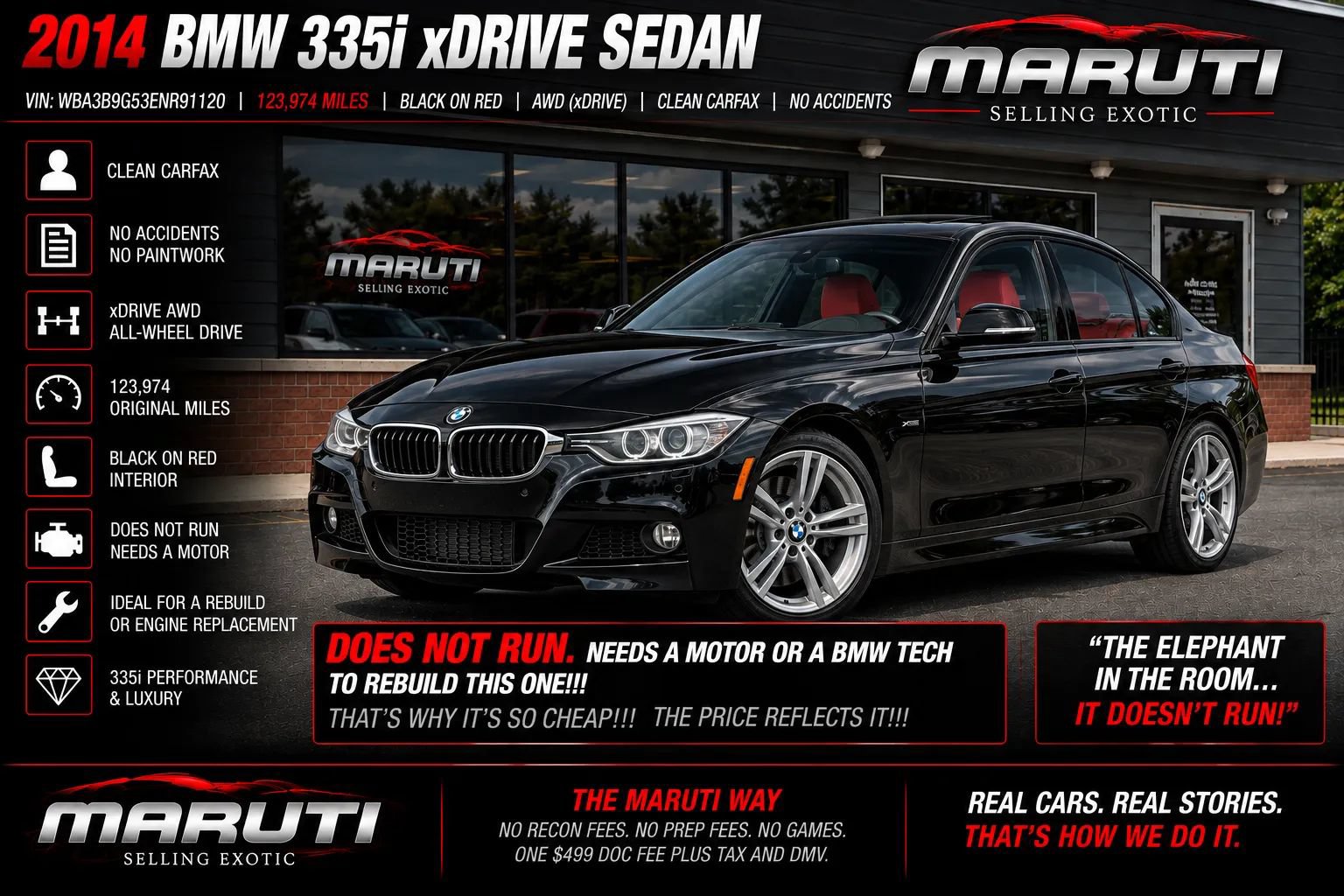 Used 2014 BMW 335i xDrive Sedan AWD/4WD image 1