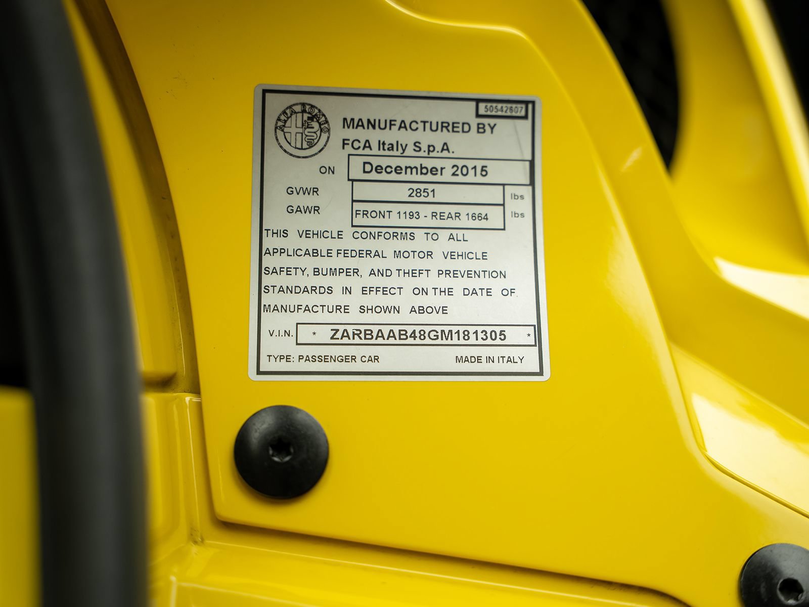 Used 2016 Alfa Romeo 4C Spider RWD image 58