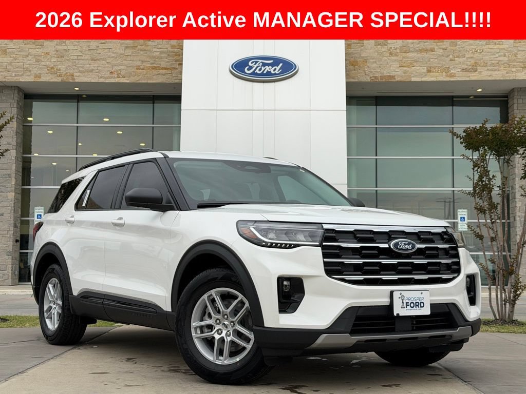 New 2026 Ford Explorer Active w/ Active Comfort Package RWD image 1