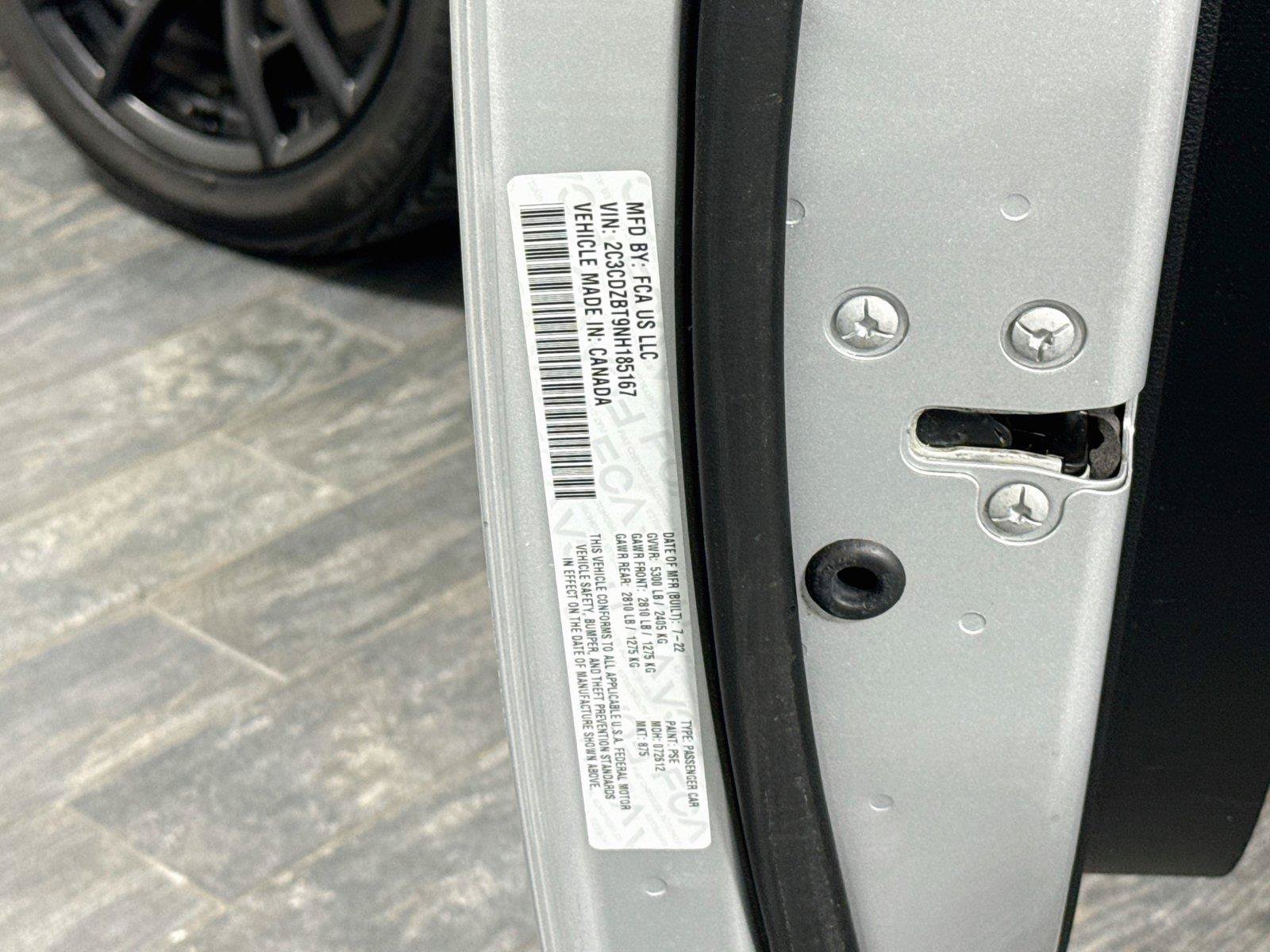 Used 2022 Dodge Challenger R/T w/ T/A Package RWD image 38