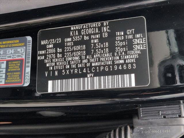 Used 2023 Kia Sorento S w/ Panoramic Sunroof Package image 25