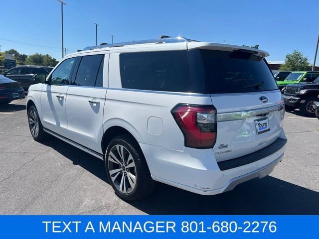 Used 2021 Ford Expedition Max Platinum AWD/4WD image 3