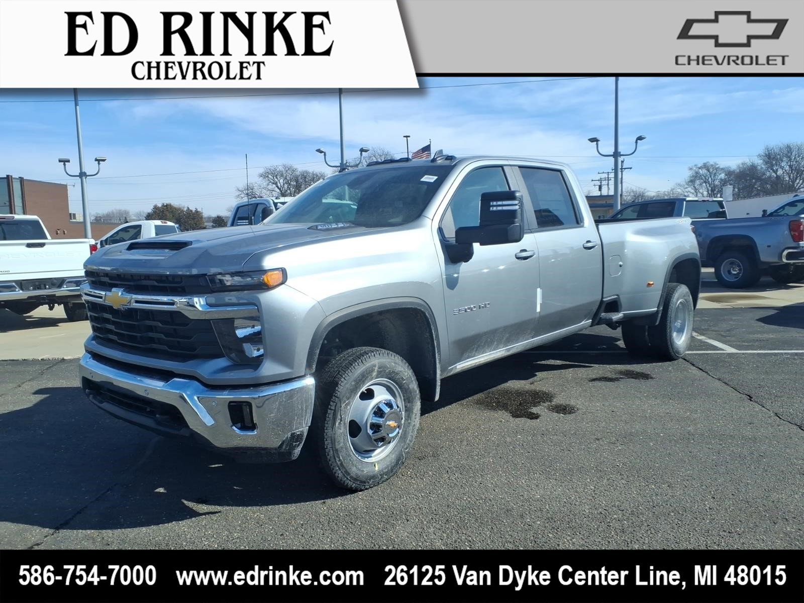 New 2026 Chevrolet Silverado 3500 LT w/ Safety Package