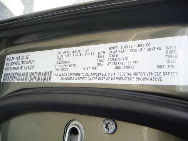 Certified 2021 RAM 2500 Power Wagon AWD/4WD image 63