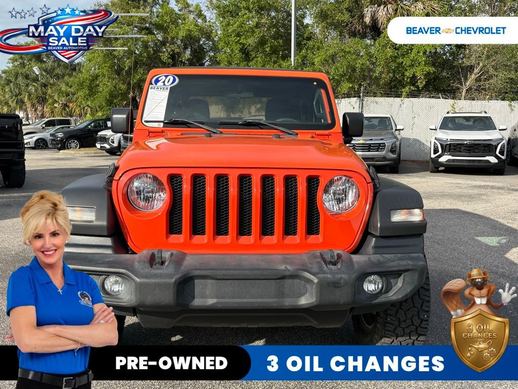 Used 2020 Jeep Wrangler Sport AWD/4WD image 3