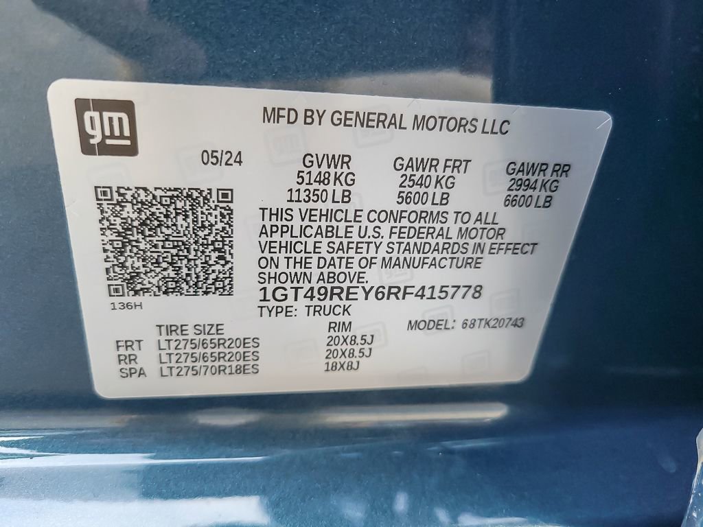 Used 2024 GMC Sierra 2500 Denali w/ Technology Package image 23