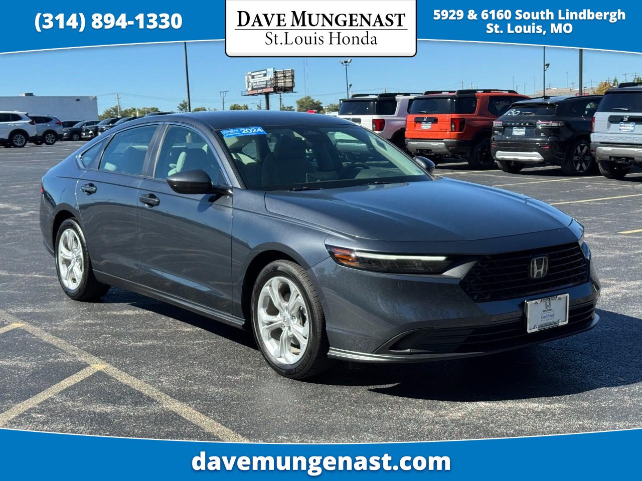 Certified 2024 Honda Accord LX