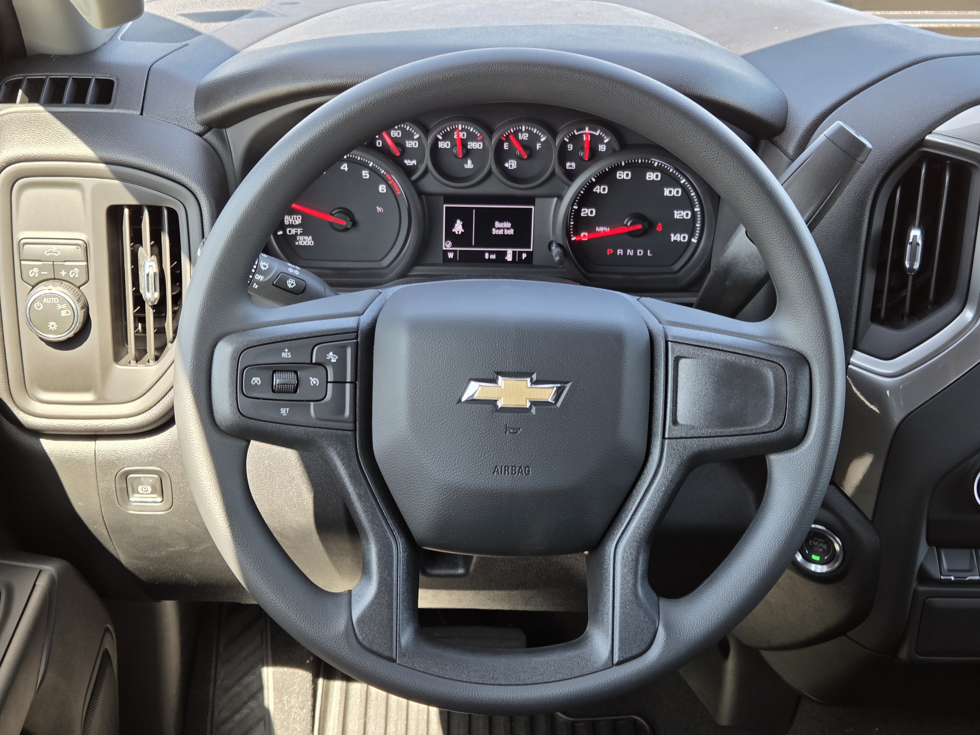 New 2026 Chevrolet Silverado 1500 Custom w/ Turbomax Blackout Package RWD image 15