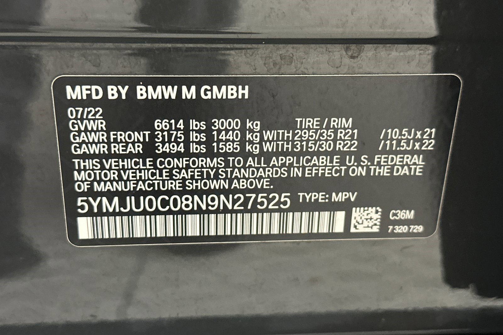 Used 2022 BMW X5 M w/ Competition Package 2 image 21