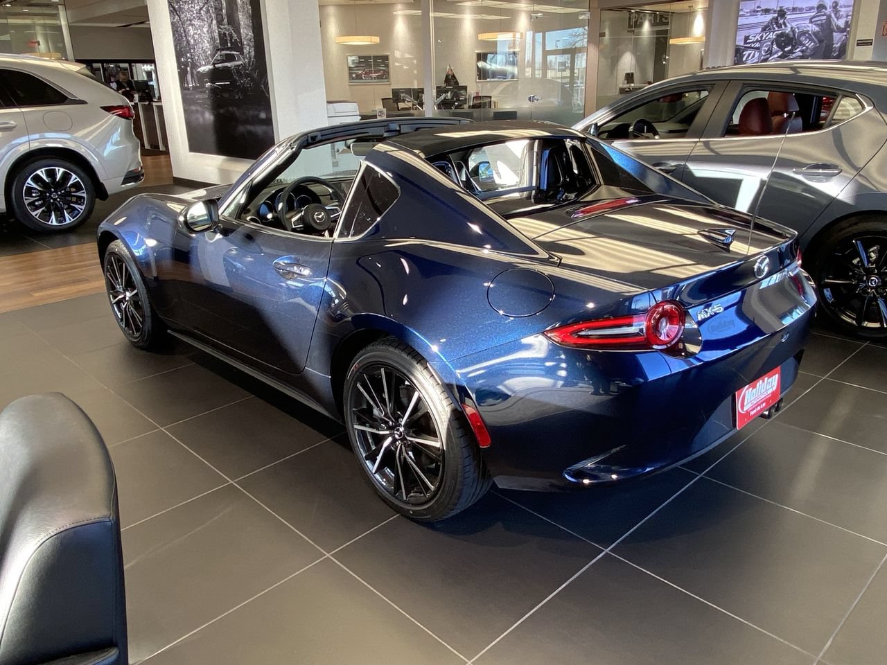 Certified 2025 MAZDA MX-5 Miata RF Grand Touring w/ Weather Package RWD image 24