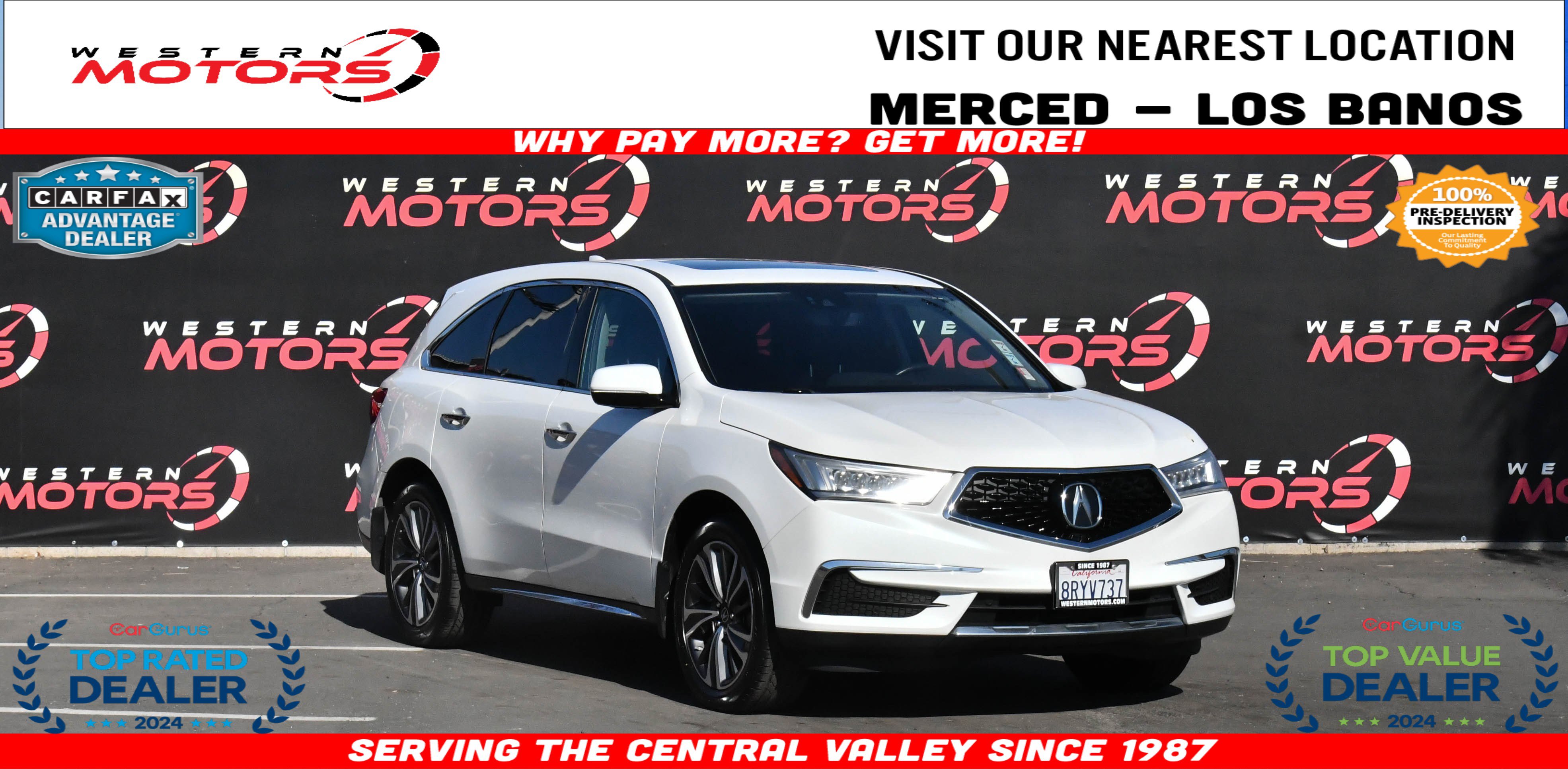 Used 2020 Acura MDX FWD w/ Technology Package
