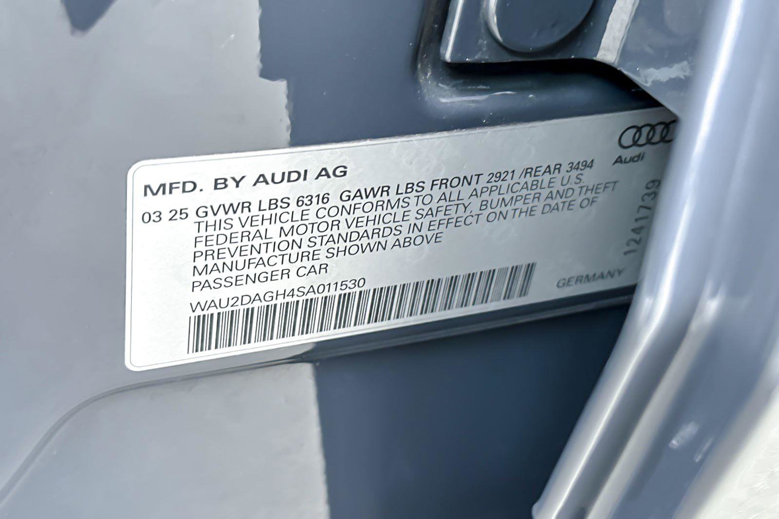 Used 2025 Audi A6 e-tron Premium Plus w/ Premium Plus image 28