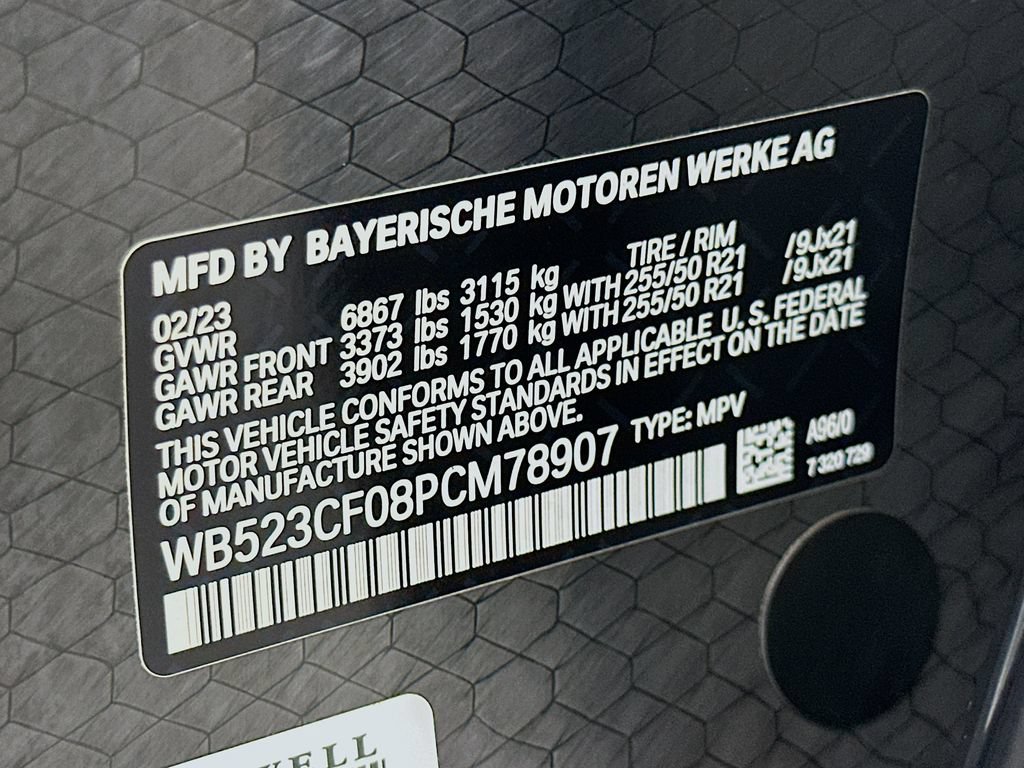 Certified 2023 BMW iX xDrive50 w/ Sport Package AWD/4WD image 32