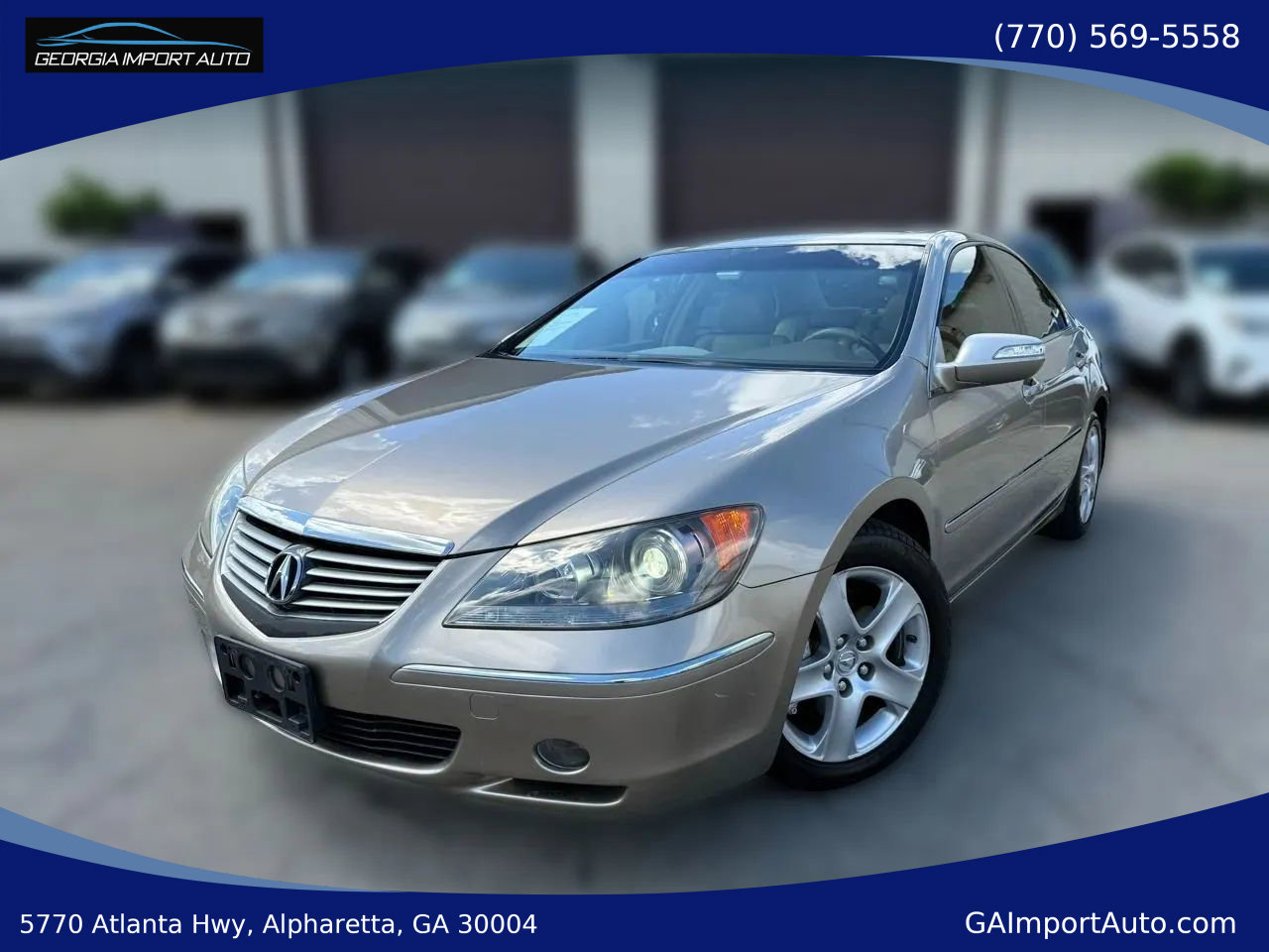 Used 2008 Acura RL 3.5 Sedan 4D image 1