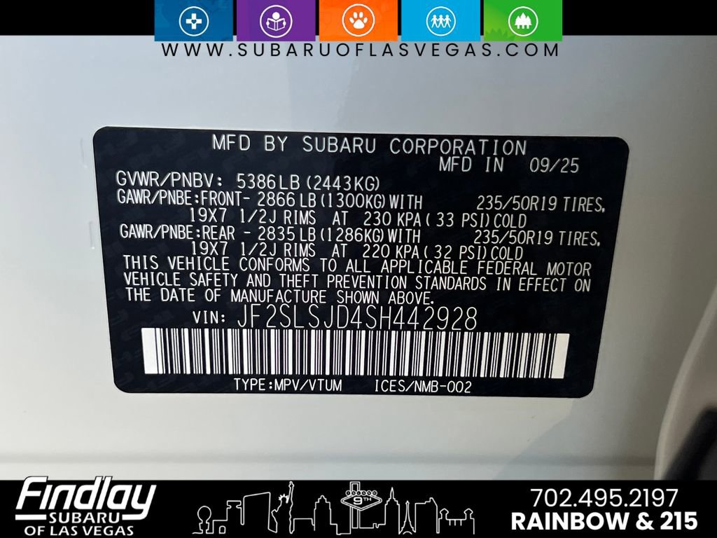 New 2025 Subaru Forester Sport image 33