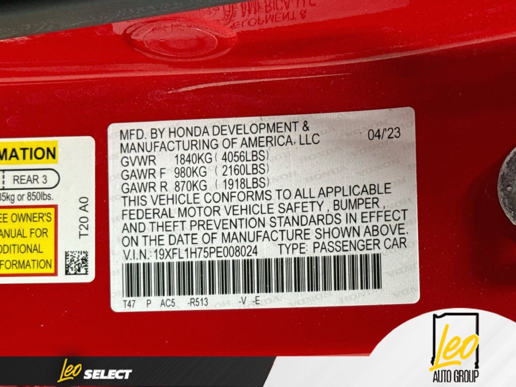 Used 2023 Honda Civic EX-L image 33