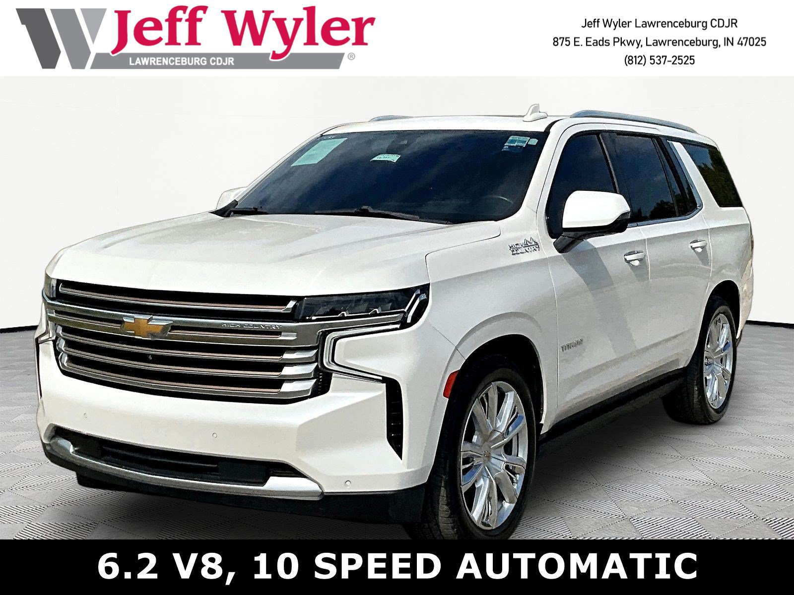 Used 2021 Chevrolet Tahoe High Country w/ Technology Package AWD/4WD image 1