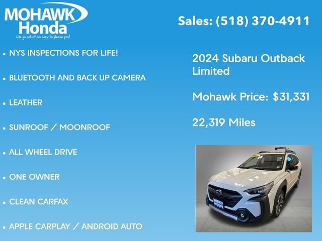 Used 2024 Subaru Outback Limited AWD/4WD image 7