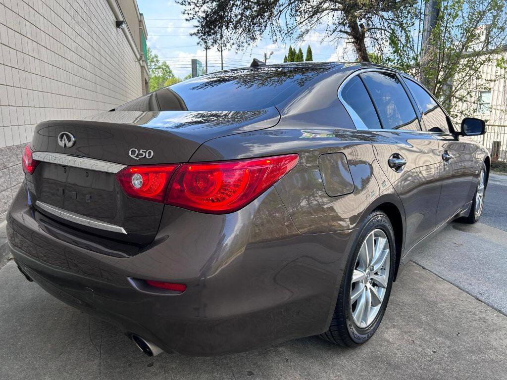 Used 2015 INFINITI Q50 Premium w/ Navigation Package RWD image 7