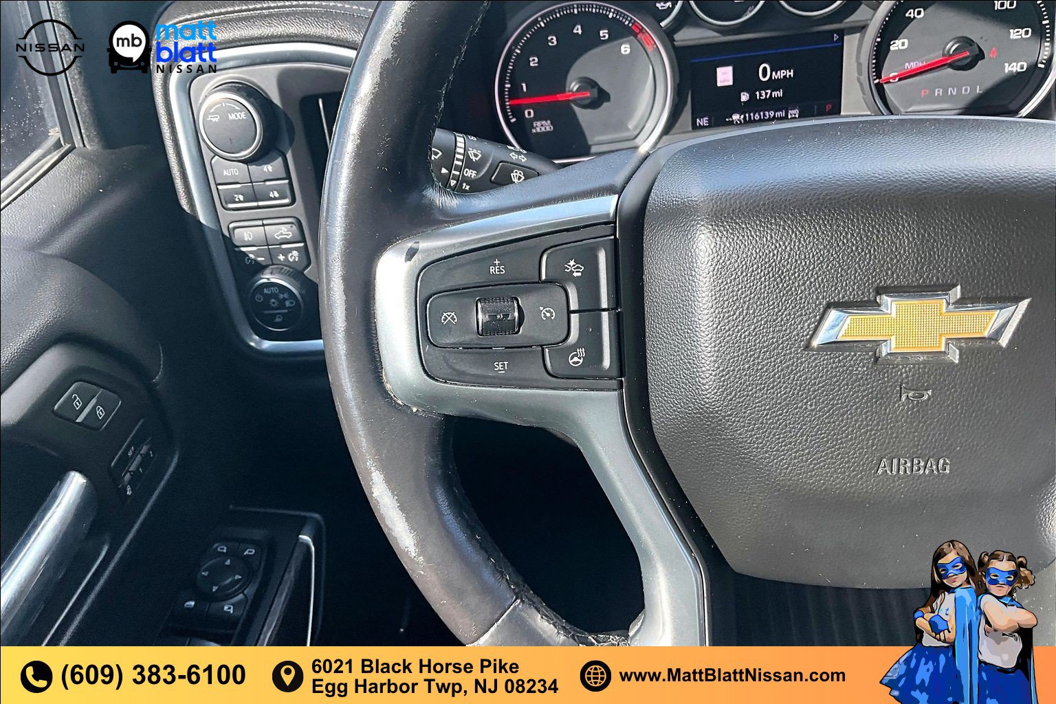 Used 2022 Chevrolet Silverado 1500 LTZ w/ LTZ Premium Package AWD/4WD image 16