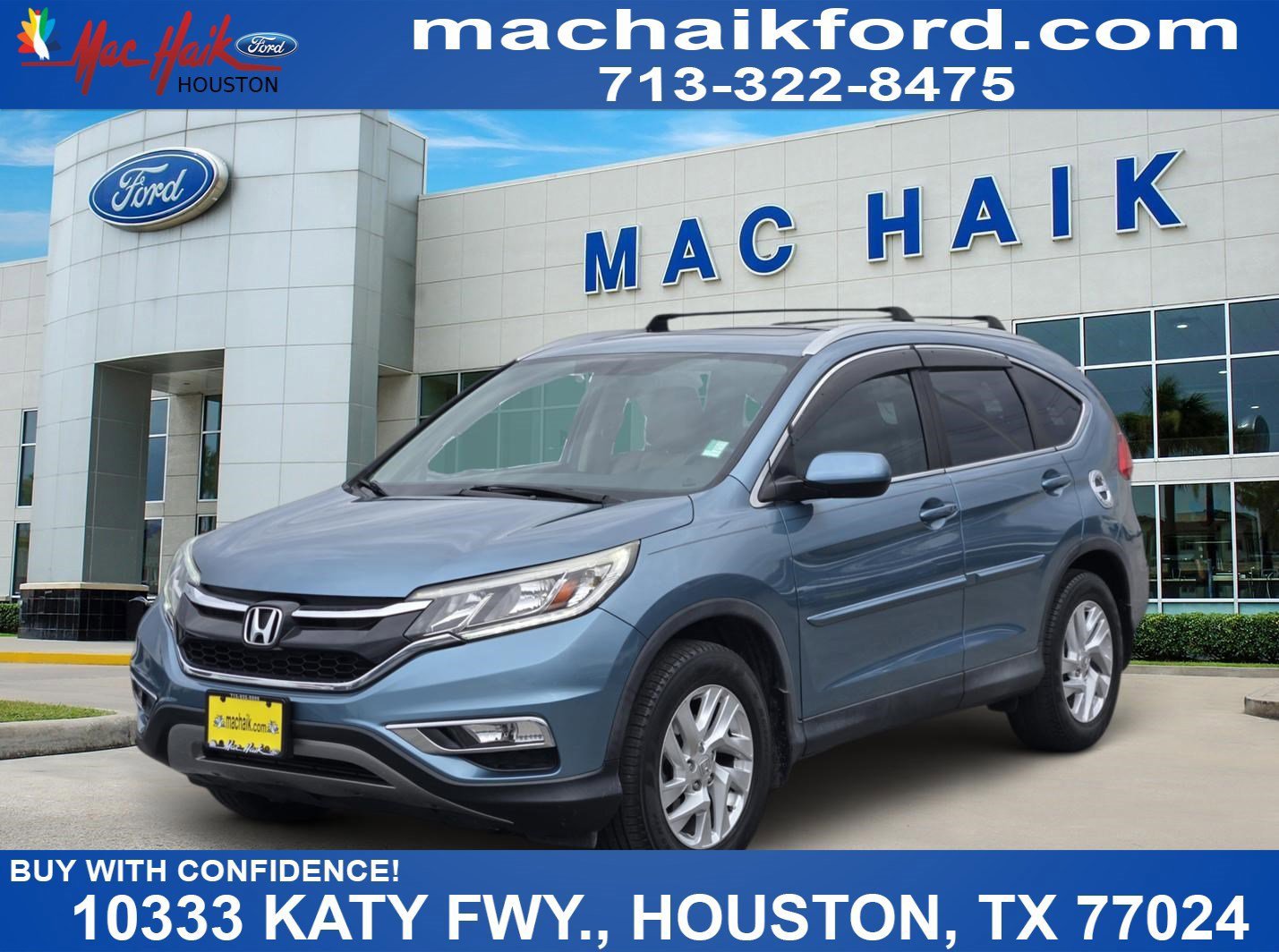 Used 2016 Honda CR-V EX-L video 1