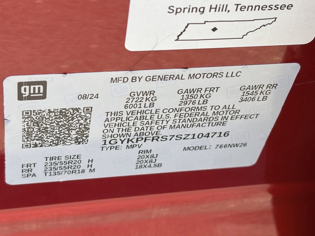 Certified 2025 Cadillac XT6 Premium Luxury w/ Platinum Package image 33
