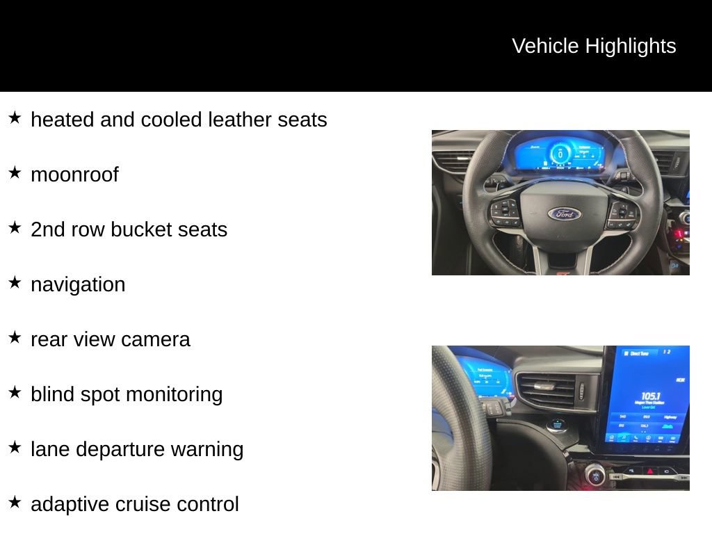 Used 2021 Ford Explorer ST w/ Equipment Group 401A image 10