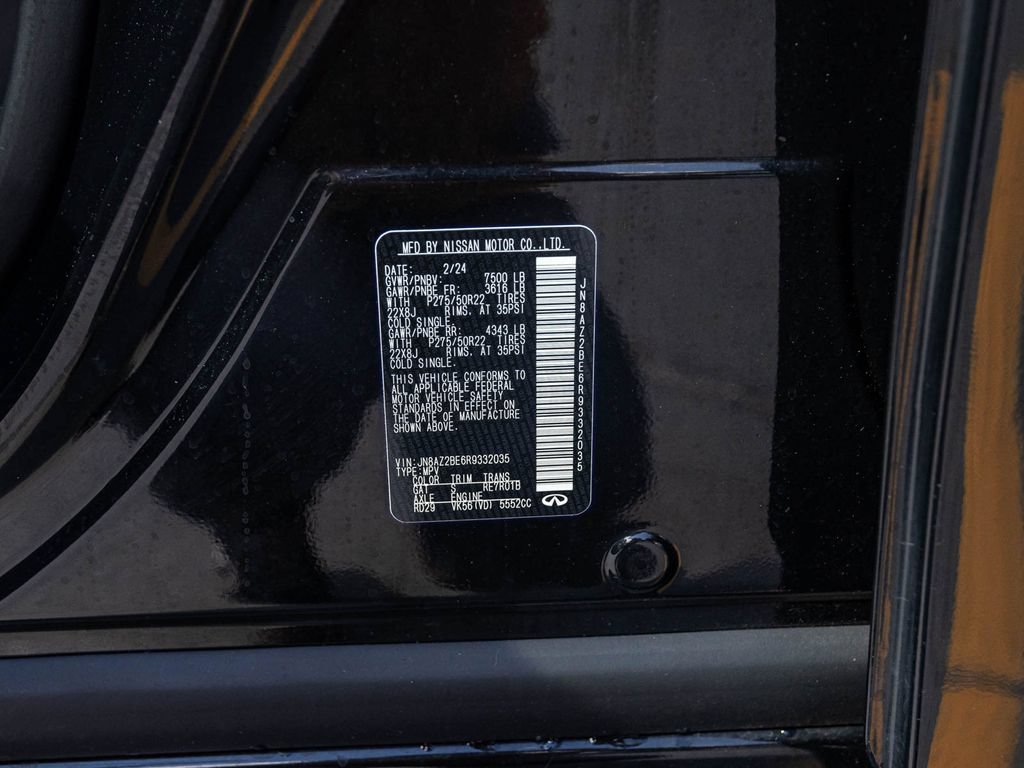 Used 2024 INFINITI QX80 Sensory AWD/4WD image 16