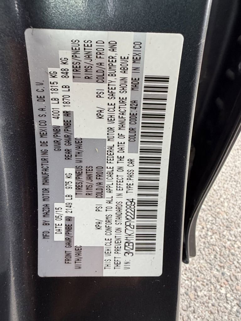 Used 2015 MAZDA MAZDA3 i Sport FWD image 33
