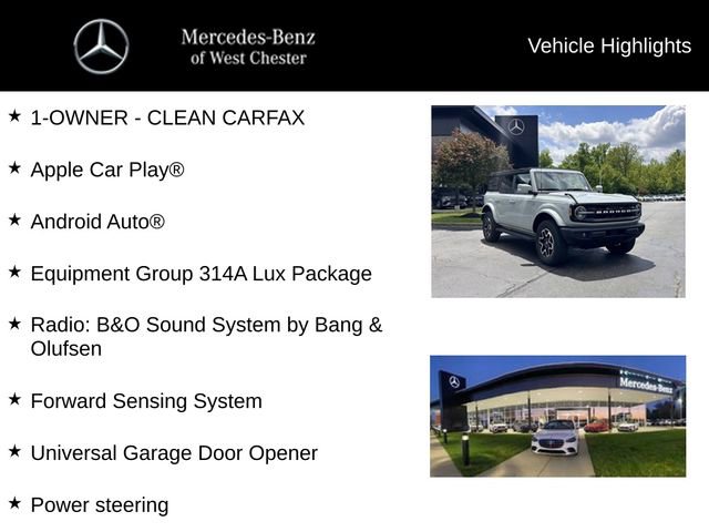 Used 2021 Ford Bronco Outer Banks AWD/4WD image 5