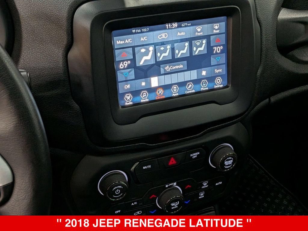 Used 2018 Jeep Renegade Latitude w/ Cold Weather Group AWD/4WD image 24