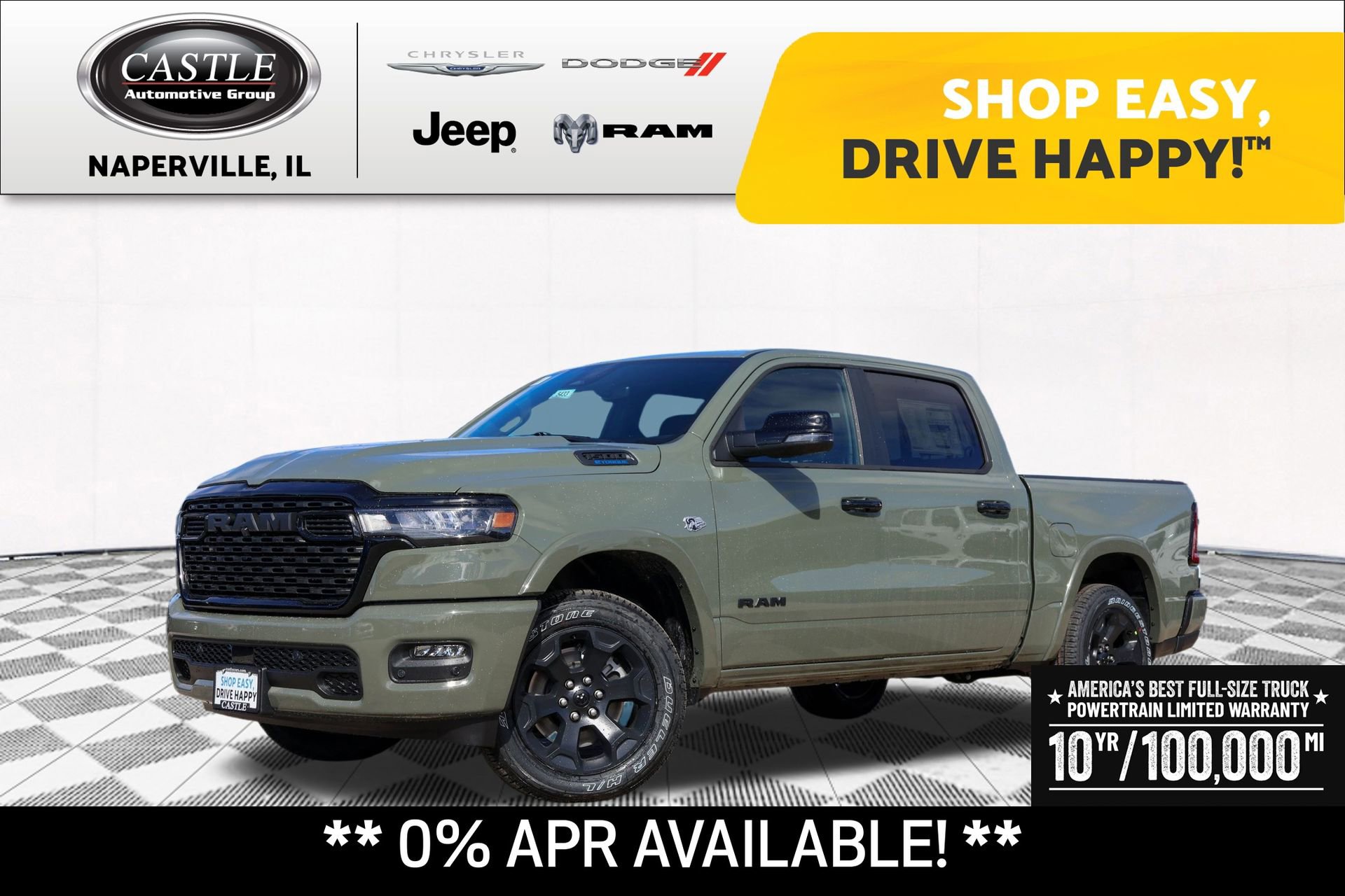 New 2026 RAM 1500 4x4 Crew Cab