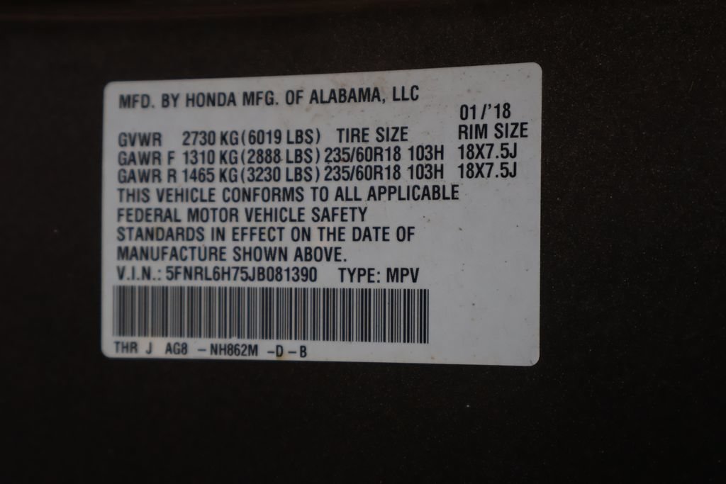 Used 2018 Honda Odyssey EX-L image 29