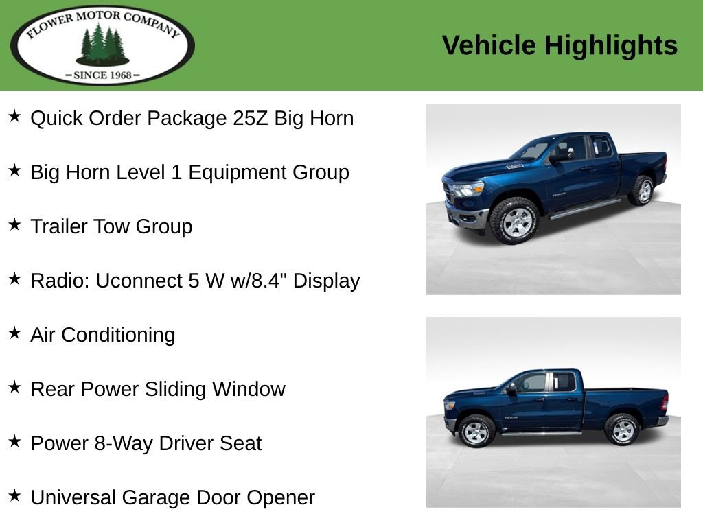 Used 2022 RAM 1500 Big Horn w/ Trailer Tow Group image 3