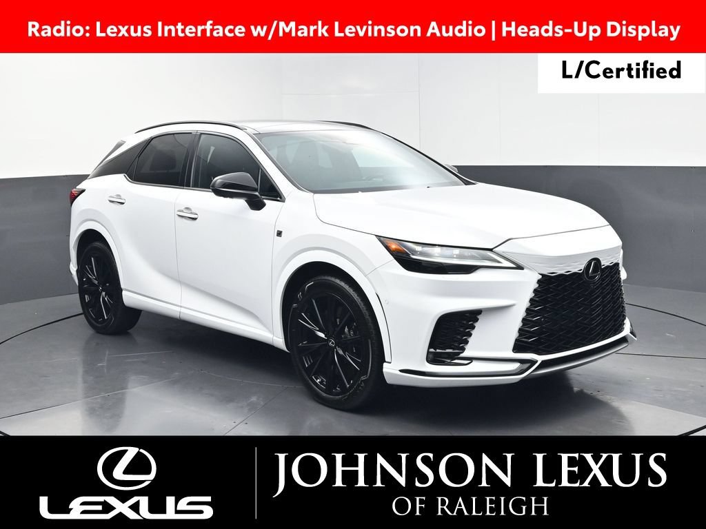 Certified 2025 Lexus RX 500h F Sport w/ Convenience Package AWD/4WD image 3