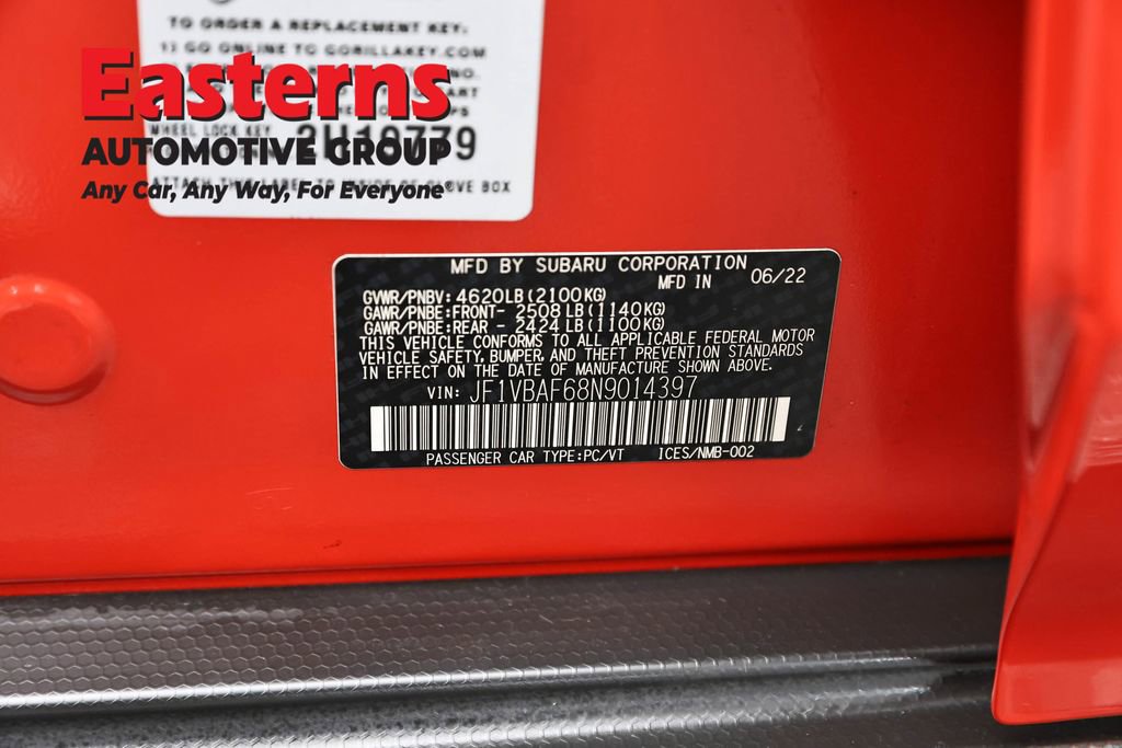 Used 2022 Subaru WRX Premium AWD/4WD image 35